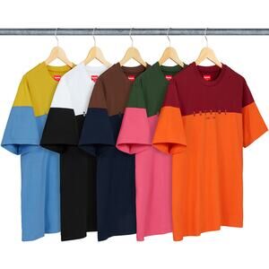 Supreme Split Logo Short Sleeve Top